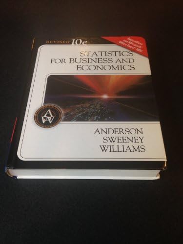 Statistics for Business and Economics: Camm, Jeffrey, Cochran